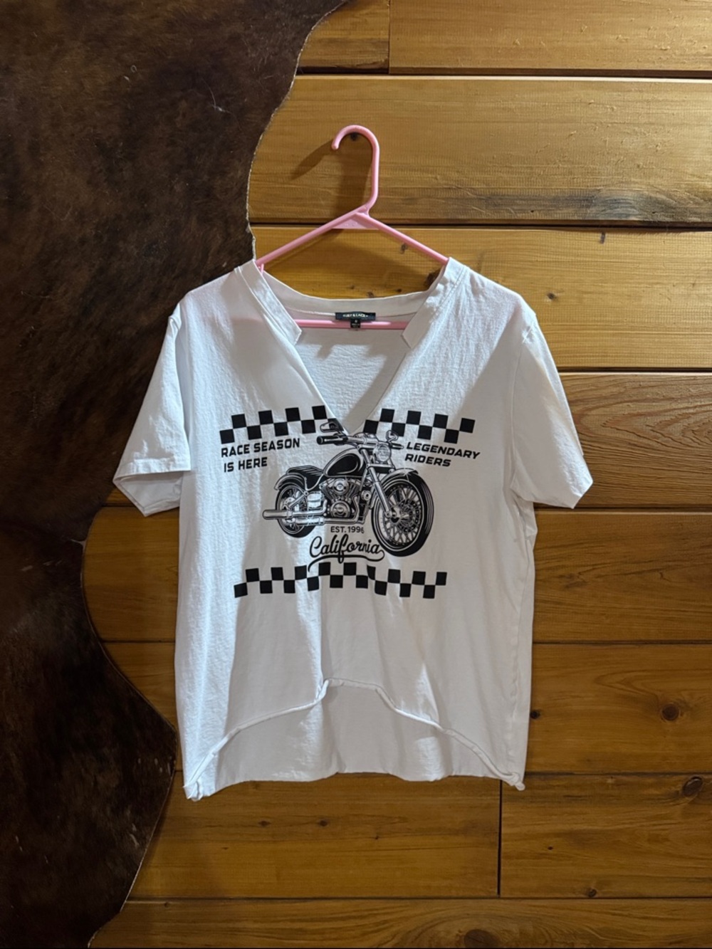 Ruby & Lace+ White Top with Gold Logo Tag